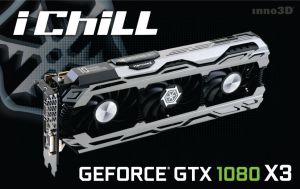 Karta graficzna Inno3D GeForce GTX 1080 iChill X3 8GB GDDR5X (256 Bit) 3xDP, HDMI, DVI, BOX (C108V3-2SDN-P6DNX) 4