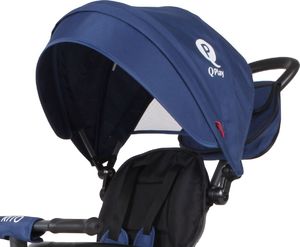 Qplay Rowerek Trójkołowy Rito Plus NIebieski 2