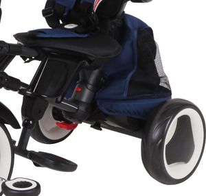 Qplay Rowerek Trójkołowy Rito Plus NIebieski 4