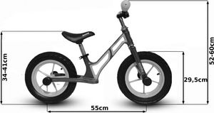 Rowerek biegowy Gimme Leo - pomarańczowy 2