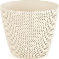 Prosperplast Doniczka Prosperplast Splofy śr. 16 cm krem 1