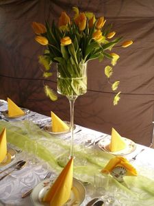 Grosik GROSIK Serwetki Stołowe - Żółte - 33x33 (1 Opakowanie 50 Sztuk) 2