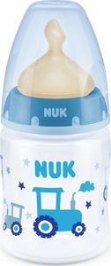 NUK Nuk butelka FC+ PP 300ml z wskażnikiem temperatury smoczek lateksowy 0-6m-cy M 1