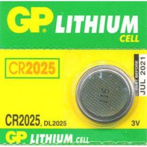 GP Bateria Cell CR2025 160mAh 4 szt. 2