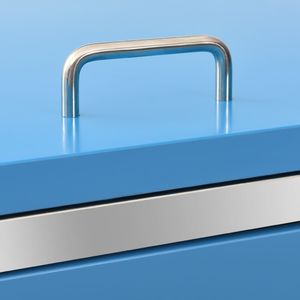 vidaXL Osłona na 3 kosze na śmieci, 207x77,5x115 cm, stal nierdzewna 3