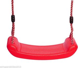 Huśtawka Just Fun Siedzisko plastikowe NIEBIESKIE 5