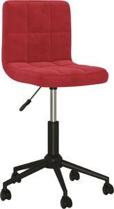 Krzesło biurowe vidaXL Czerwony 1