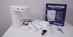 Aquaphor Zestaw promocyjny RO-101S MORION + bateria + butelka + wkłady na 2 lata 12