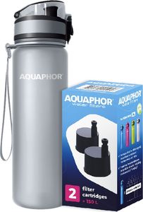 Aquaphor Butelka filtrująca Aquaphor City szara z filtrami 1
