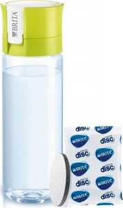 Brita Brita Fill&Go Vital butelka filtrująca - Limonkowa 4 + filtry 2