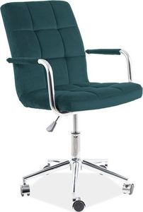 Krzesło biurowe Signal Q-022 Velvet Zielone 1