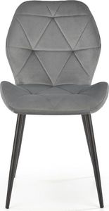 Halmar Krzesło K453 VELVET szare 10