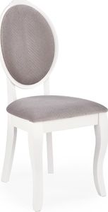 Halmar Krzesło VELO białe/szare 1