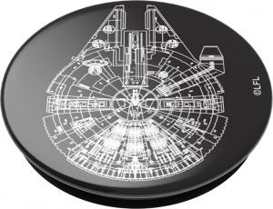 PopSockets Pop na palec Millenium Falcon Aluminium 2