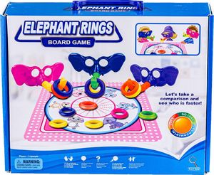 Gra Zręcznościowa Rzutki Traf Do Celu - Słonie I Obręcze,Elephant Rings 1