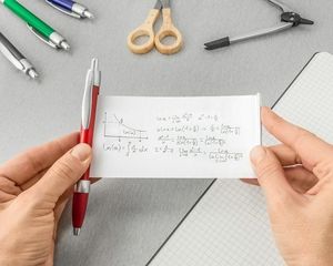 Długopis ściąga CZERWONY 3