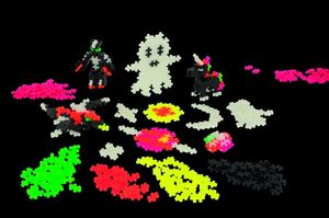 Plus Plus Klocki Mini Glow Basic 360el. świecące w ciemności 7