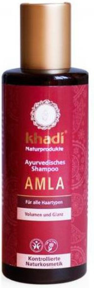 Khadi WZMACNIAJĄCY szampon do włosów z AMLĄ i YLANG-YLANG 210 ml 1