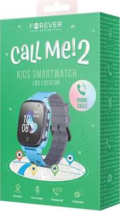 Smartwatch Forever Call Me 2 KW-60 Szaro-niebieski  (GSM107165) 4