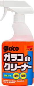 Soft99 Glaco De Cleaner, przygotowanie szyby i niewidzialna wycieraczka, 400 ml 1