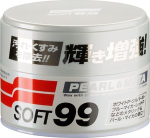 Soft99 Pearl & Metallic Soft99 Wax, twardy wosk samochodowy, 320 g 1