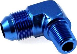 TurboWorks_D Łącznik 90 AN8 1/2"-14NPT 1