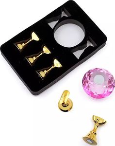 Reney Cosmetics Magnetyczny holder na tipsy kryształowy 4