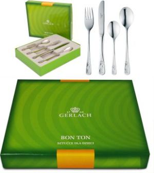 Gerlach Zestaw sztućców Bon Ton 4szt. Pieski 2
