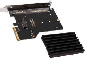 Aqua Computer Adapter PCIe 3.0 x4 - M.2 SSD NGFF M-key (53223) 1