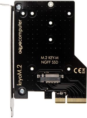 Aqua Computer Adapter PCIe 3.0 x4 - M.2 SSD NGFF M-key (53223) 3