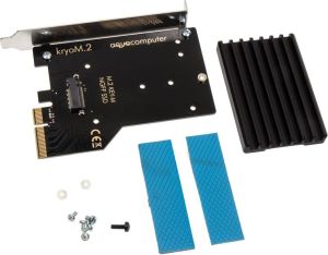 Aqua Computer Adapter PCIe 3.0 x4 - M.2 SSD NGFF M-key (53223) 9