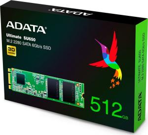 Dysk SSD ADATA Ultimate SU650 512GB M.2 2280 SATA III (ASU650NS38-512GT-C) 4