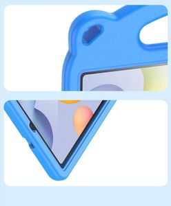 Etui na tablet Dux Ducis Etui APPLE IPAD AIR 4 / IPAD PRO 11 ( 2018 / 2020 / 2021 ) Dux Ducis Panda Pancerne Silikonowe dla dzieci +Podstawka żółte 11