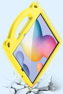 Etui na tablet Dux Ducis Etui APPLE IPAD AIR 4 / IPAD PRO 11 ( 2018 / 2020 / 2021 ) Dux Ducis Panda Pancerne Silikonowe dla dzieci +Podstawka żółte 2