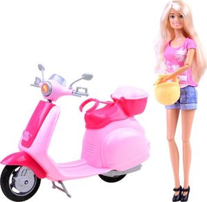 Anlily Anlily Lalka na uroczym skuterze kask ZA2456 5