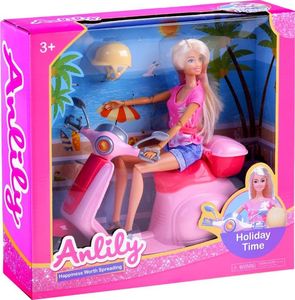 Anlily Anlily Lalka na uroczym skuterze kask ZA2456 7