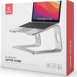 Crong Podstawa pod laptopa  CRG-ALUBN-SLV 11