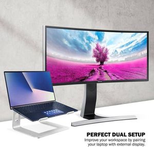 Crong Podstawa pod laptopa  CRG-ALUBN-SLV 10