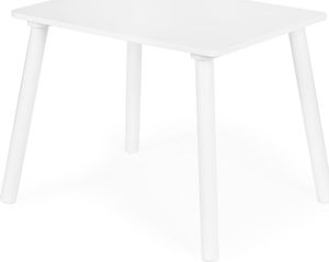 Ecotoys Stół stolik +2 krzesła meble dla dzieci komplet 4