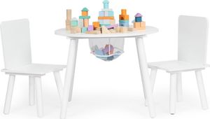 Ecotoys Stół stolik +2 krzesła meble dla dzieci komplet Ecotoys 2