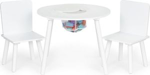 Ecotoys Stół stolik +2 krzesła meble dla dzieci komplet Ecotoys 8