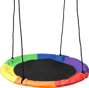 Huśtawka Huśtawka ogrodowa bocianie gniazdo ROMEK kolorowa 60cm 3