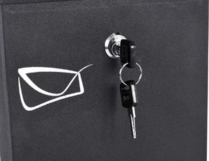 Skrzynka na listy ODVIN - czarna 8