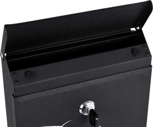 Skrzynka na listy ODVIN - czarna 9