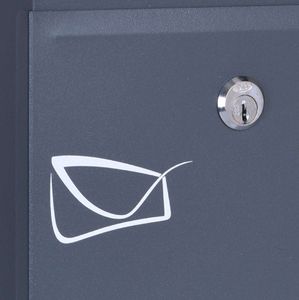 Skrzynka na listy ODVIN - antracyt 4