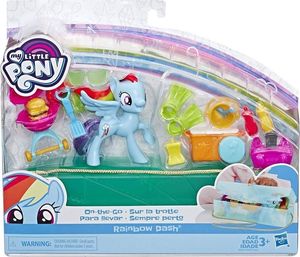 Figurka Hasbro My Little Pony Rainbow Dash Zestaw turystyczny (ZA3644) 4