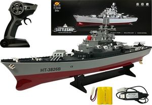 Lean Sport Import LEANToys Statek Krążownik Zdalnie Sterowany R/C 1:250 2.4G 1