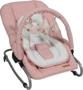 Little Dutch Leżaczek bujaczek składany dla niemowląt - różowy 2