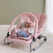 Little Dutch Leżaczek bujaczek składany dla niemowląt - różowy 3