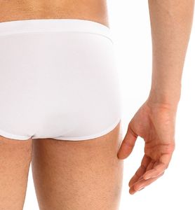 Teyli Slipy męskie bawełniane Toni białe Biały XXL 2